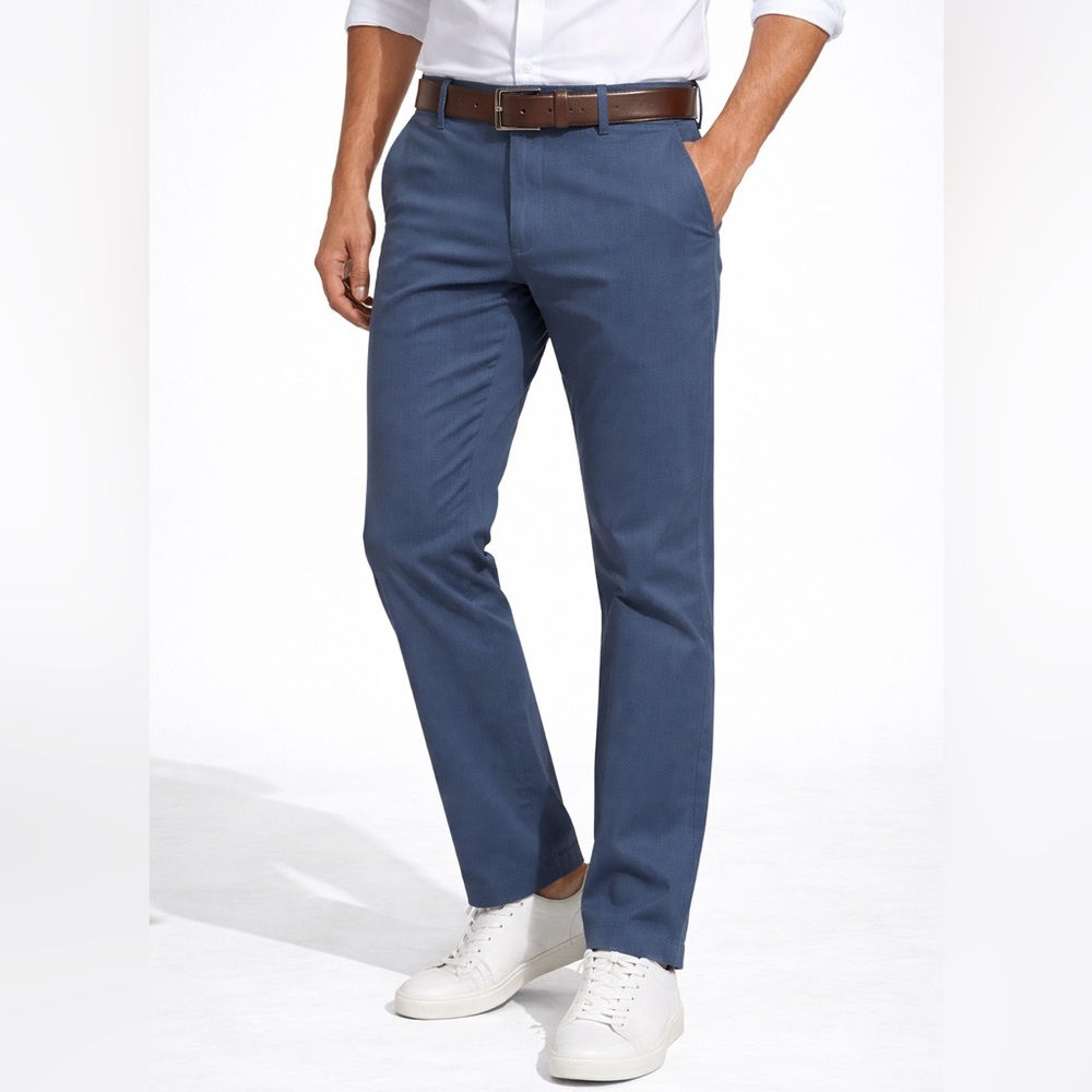 Bonobos men’s Stretch Washed Chinos Slim Fit‎ size 30x32 Blue Casual Dress Pants